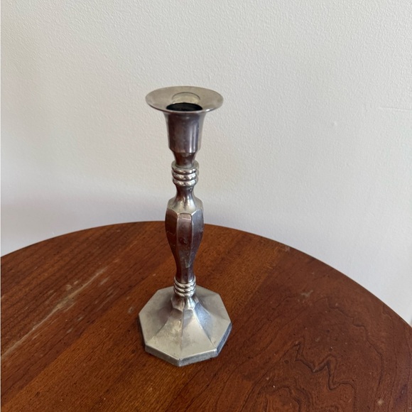 Vintage Silver Candlestick 8.5” - Picture 2 of 8